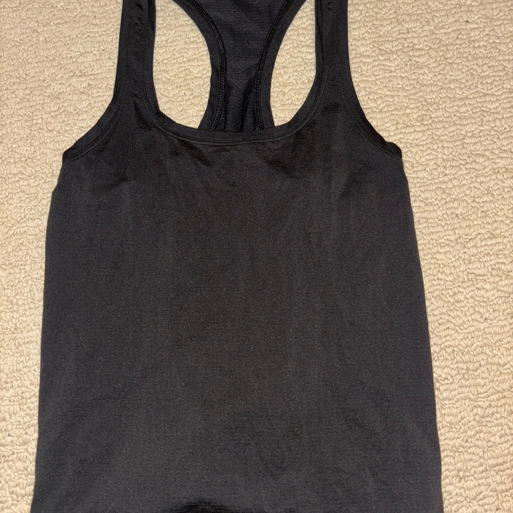 Black Racerback Tank Top